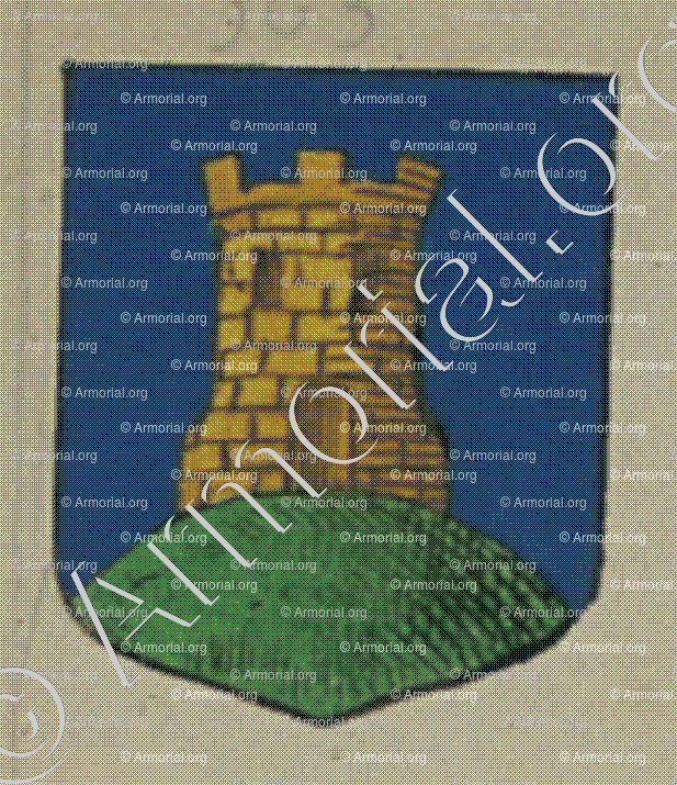 La GARDE (Alsace)_Blason enregistré sous le règne de Louis XIV_France 