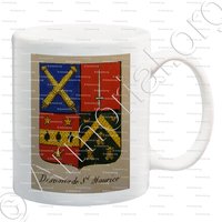 mug-DESVAUX DE SAINT MAURICE_Noblesse d'Empire._France