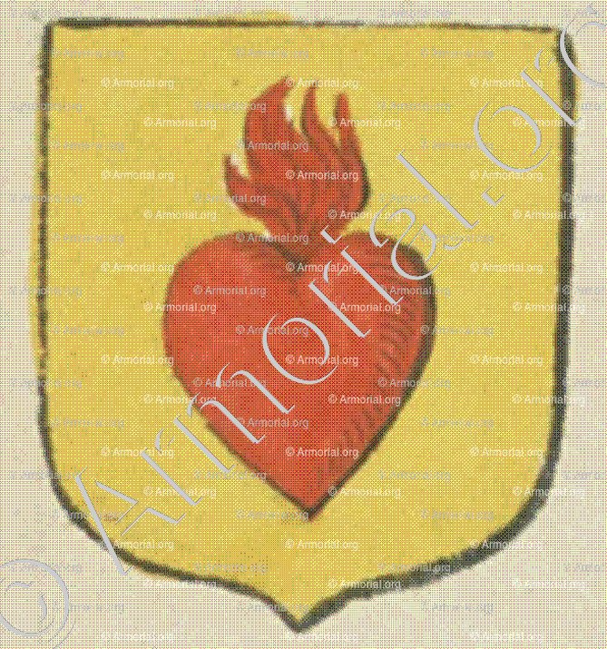 FLAMAND (La Rochelle)_Blason enregistré sous le règne de Louis XIV._France