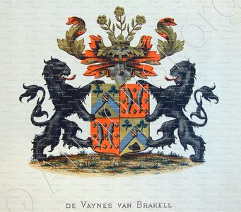 De VAYNES Van BRAKELL