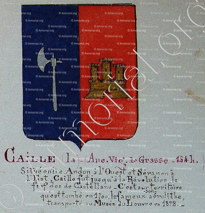 La CAILLE_Armorial Nice. (J. Casal, 1903) (Bibl. mun. de Nice)._France (i)