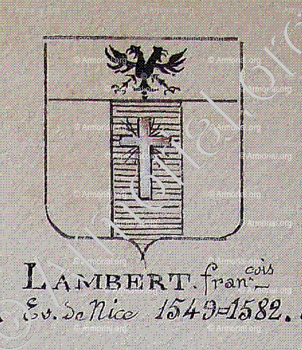 LAMBERT_Armorial Nice. (J. Casal, 1903) (Bibl. mun. de Nice)._France (i)