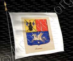 drapeau-DOUMERC_Noblesse d'Empire._France