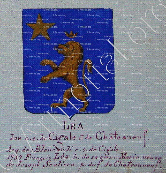 LEA_Armorial Nice. (J. Casal, 1903) (Bibl. mun. de Nice)._France (i)