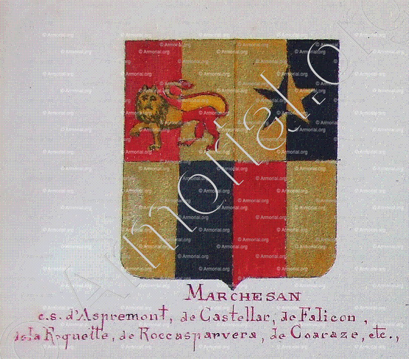 MARCHESAN_Armorial Nice. (J. Casal, 1903) (Bibl. mun. de Nice)._France (i)