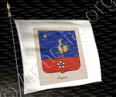 drapeau-DUPIN_Noblesse d'Empire._France