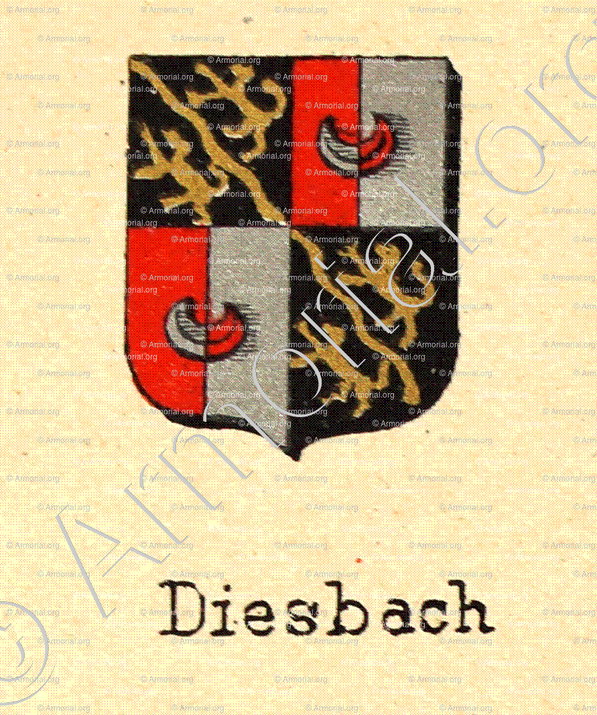 DIESBACH_Livre d'Or du Canton de Fribourg (Freiburg). (Alfred Raemy, 1898)_Schweiz Suisse Svizzera Switz