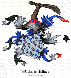 MARTIN des VILLARS