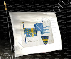 drapeau-de HOSTON_Boulonnais, Ponthieu, Artois. Archives du Pas-de-Calais._France