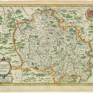 BOURBONNAIS (carte 1631)_Bourbonois. Borbonium Ducatus - 1631_France (0)