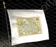 drapeau-BOURBONNAIS (carte 1631)_Bourbonois. Borbonium Ducatus - 1631_France (0)+ contrsté