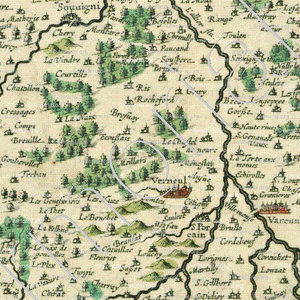 BOURBONNAIS (carte 1631)_Bourbonois. Borbonium Ducatus - 1631_France (6)