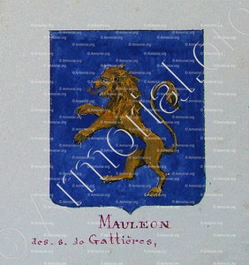 MAULEON des seigneurs de GATTIERES