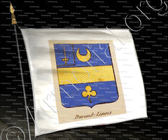 drapeau-DURAND LINOIS_Noblesse d'Empire._France