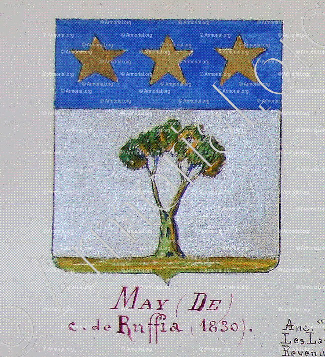 MAY_Armorial Nice. (J. Casal, 1903) (Bibl. mun. de Nice)._France (i)