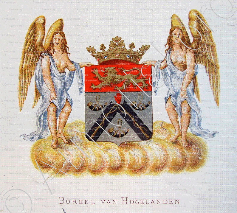 BOREEL van HOGELANDEN_Wapenboek van den Nederlandschen Adel. (J.B. Rietstap)._Nederland +