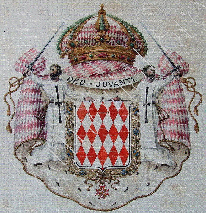 MONACO_Armorial Nice. (J. Casal, 1903) (Bibl. mun. de Nice)._France (i)