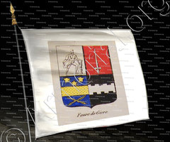 drapeau-FAURE DE GIERE_Noblesse d'Empire._France