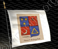 drapeau-FAVARD DE LANGLADE_Noblesse d'Empire._France