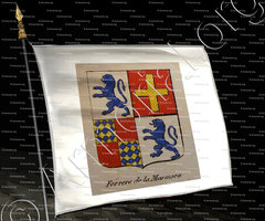 drapeau-FERRERO DE LA MARMORA_Noblesse d'Empire._France