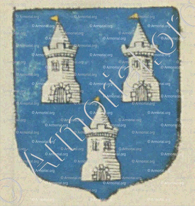 GIRAUDEAU (La Rochelle)_Blason enregistré sous le règne de Louis XIV._France