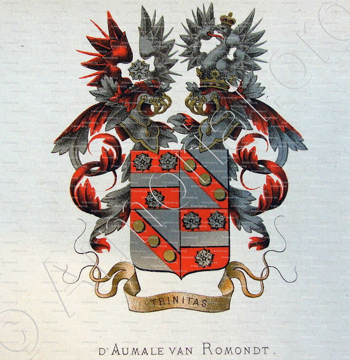 AUMALE van ROMONDT_Wapenboek van den Nederlandschen Adel. (J.B. Rietstap)._Nederland (i)