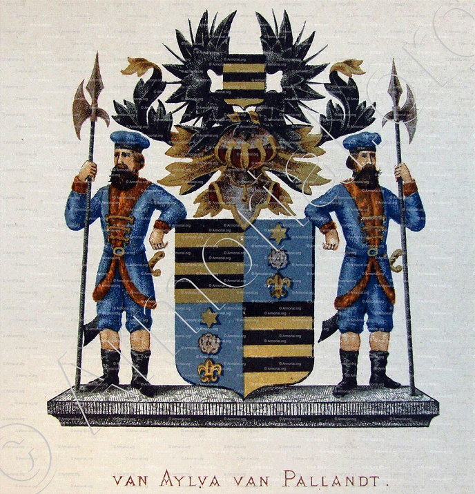 AYLYA van PALLANDT_Wapenboek van den Nederlandschen Adel. (J.B. Rietstap)._Nederland (i)