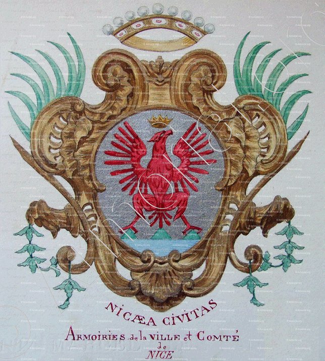 NICAEA 1741_Armorial Nice. (J. Casal, 1903) (Bibl. mun. de Nice)_France