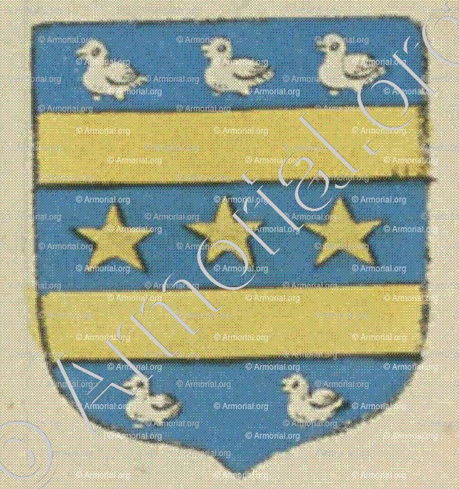 GOULD (La Rochelle)_Blason enregistré sous le règne de Louis XIV._France