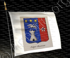 drapeau-FULQUE D'ORAISON_Noblesse d'Empire._France