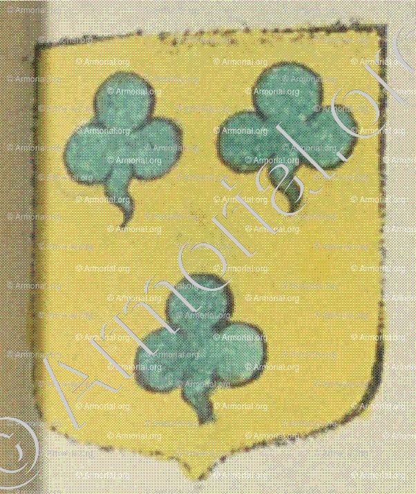 GRATEREAU (La Rochelle)_Blason enregistré sous le règne de Louis XIV._France