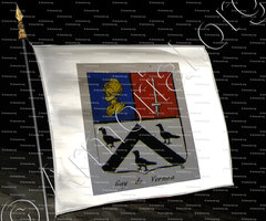 drapeau-GAY DE VERNON_Noblesse d'Empire._France