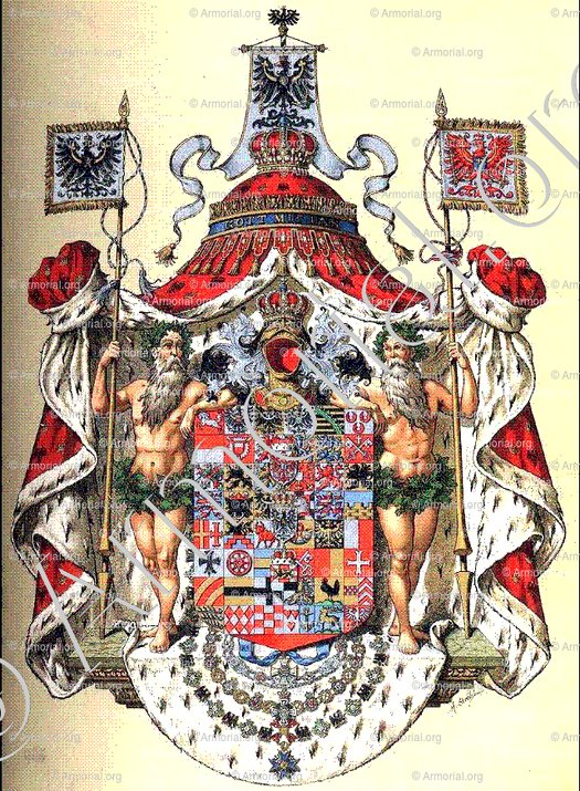 PREUSSEN_Großes Wappen Preußens um 1873_Deutschland 