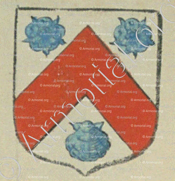 GRIGNON (La Rochelle)_Blason enregistré sous le règne de Louis XIV._France