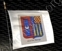 drapeau-GIROD DE VIENNEY_Noblesse d'Empire._France