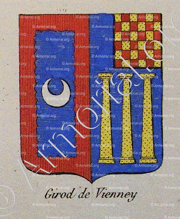 GIROD DE VIENNEY_Noblesse d'Empire._France