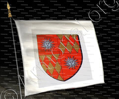 drapeau-MOYNE ou MOENE_Ancien Duché de Savoie_États de Savoie