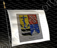 drapeau-GUERARD_Noblesse d'Empire._France