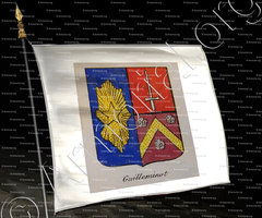 drapeau-GUILLEMINOT_Noblesse d'Empire._France