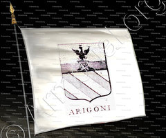 drapeau-ARIGONI_Incisione a bulino del 1756._Europa