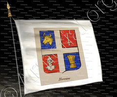 drapeau-HERVIEU_Noblesse d'Empire._France