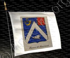 drapeau-HUREAU DE SENARMONT_Noblesse d'Empire._France