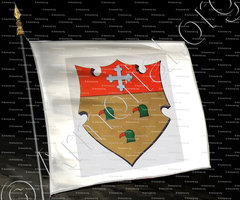 drapeau-PERRUCHARD de BALLON_Ancien Duché de Savoie_États de Savoie