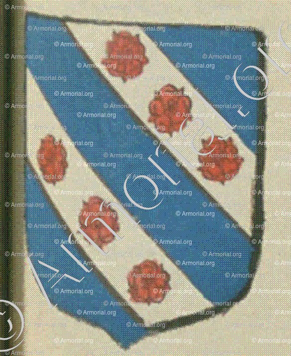 JANSSAUD (La Rochelle)_Blason enregistré sous le règne de Louis XIV._France